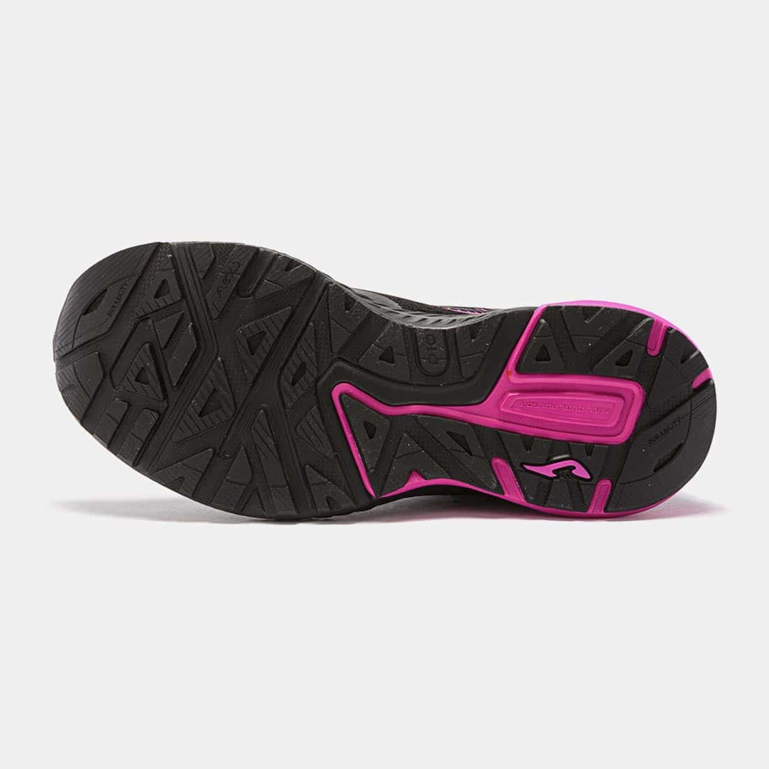 Joma Boro Lady – Scarpe Da Running Donna – Nero/Fucsia