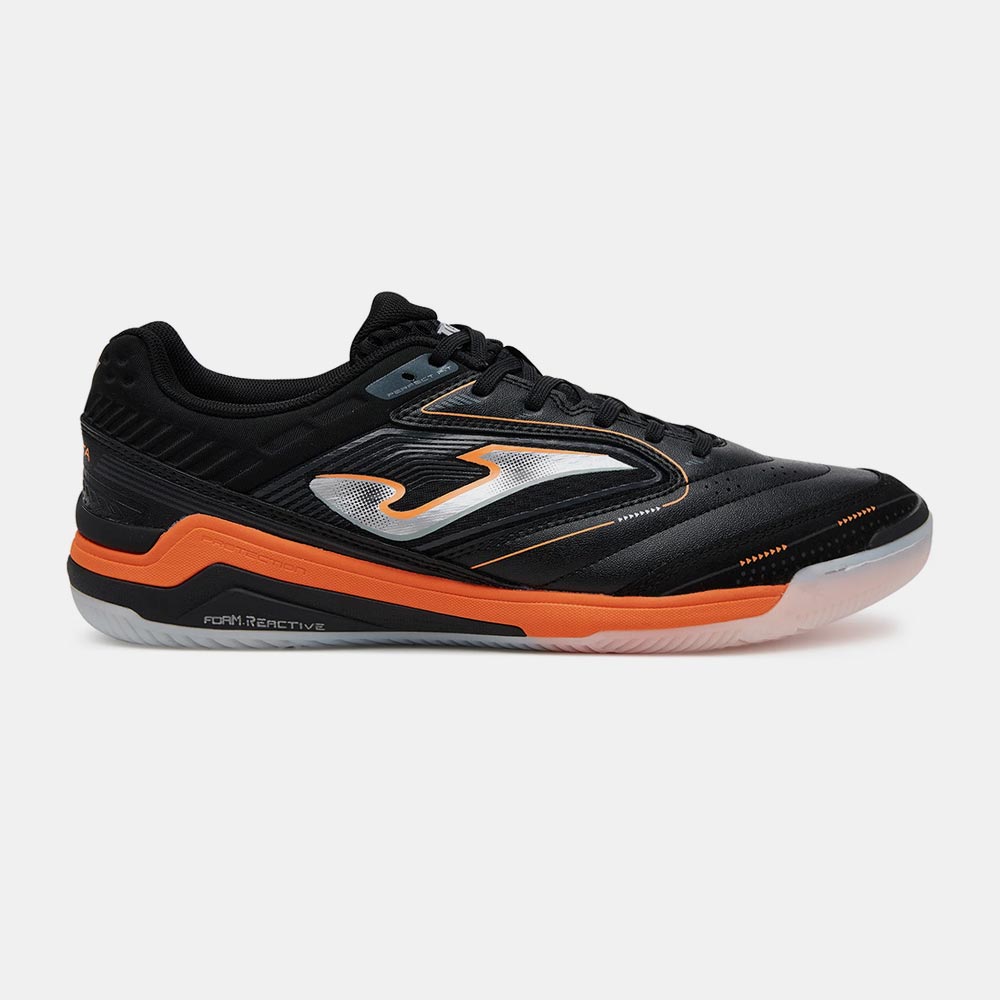 Zapatillas Futbol Sala Gambeta 2501 IN Negro Naranja - JOMA