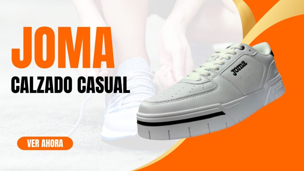 Calzado casual Joma: estilo, comodidad y versatilidad para tu día a día