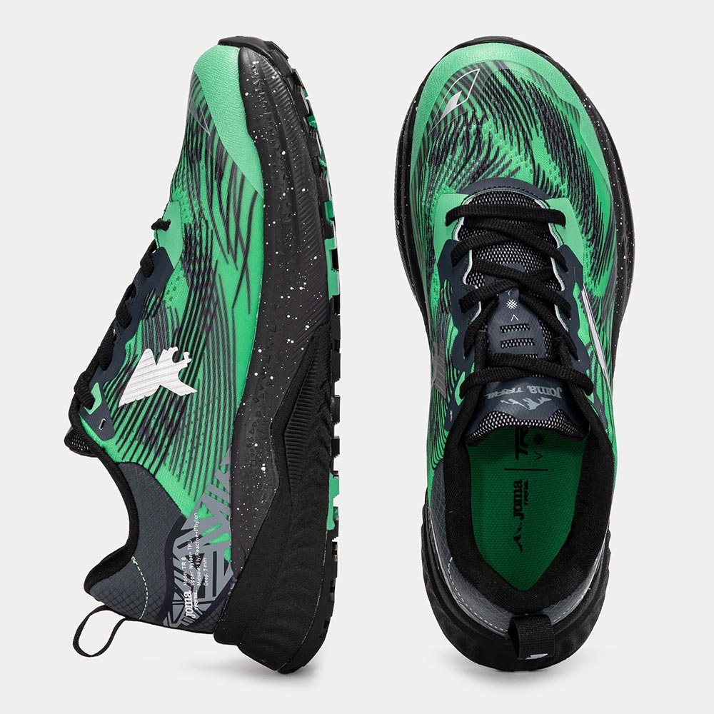 Joma Elite XI Felpa da Running Donna - Navy/Fluor Green