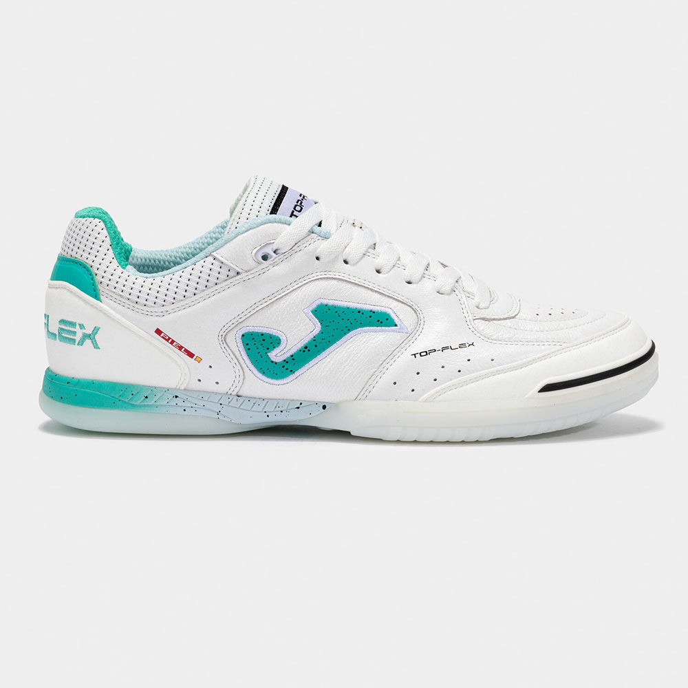 シューズ joma / TOP FLEX 2502 TF (26cm) Zapatillas Futbol Sala Top Flex 2502 IN Blanco Turquesa