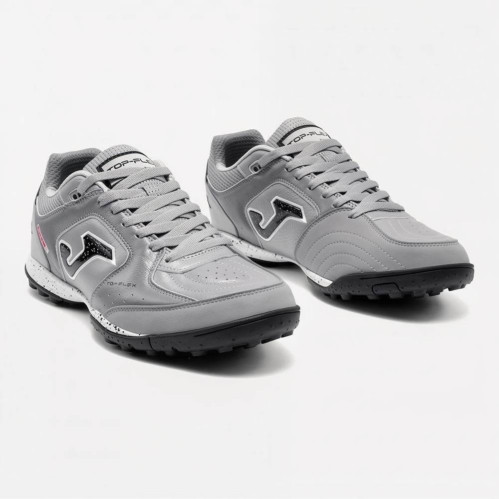 Zapatillas Futbol Top Flex 2612 TF Gris Claro