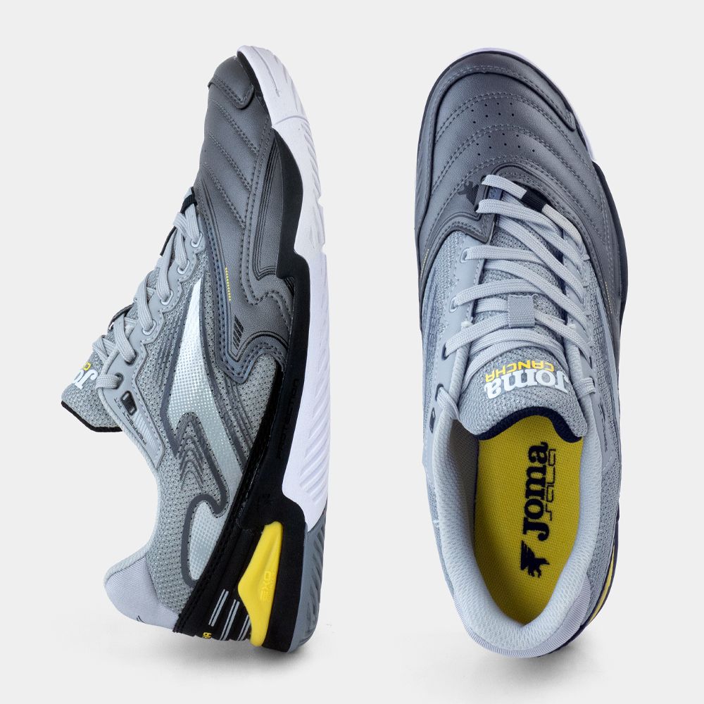 Zapatillas Futbol Sala Cancha 2612 IN Plata Gris