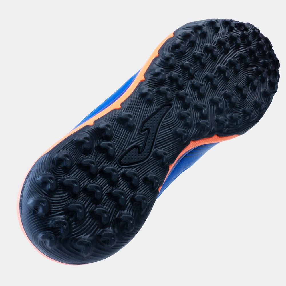 Zapatillas Futbol Sala Liga 5 2604 TF Azul Royal Naranja