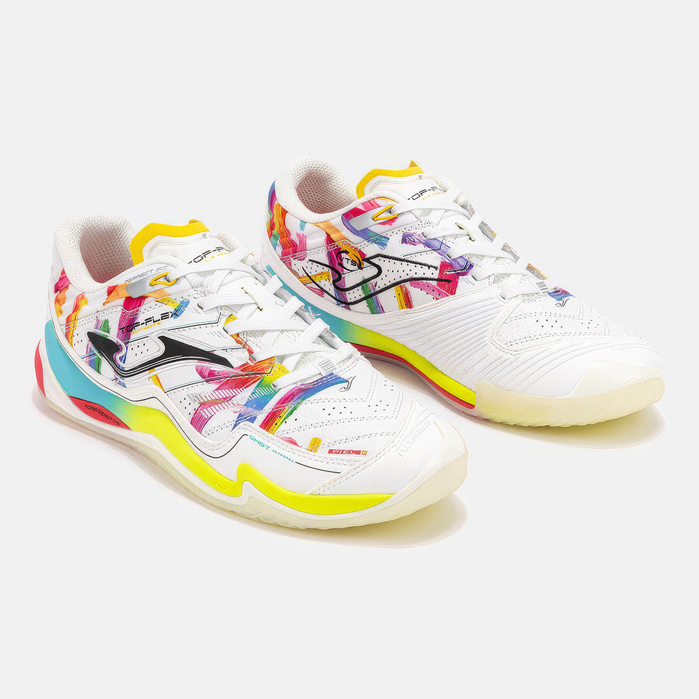 Zapatillas Futbol Sala Top Flex Ultimate Graffiti 2676 IN Blanco