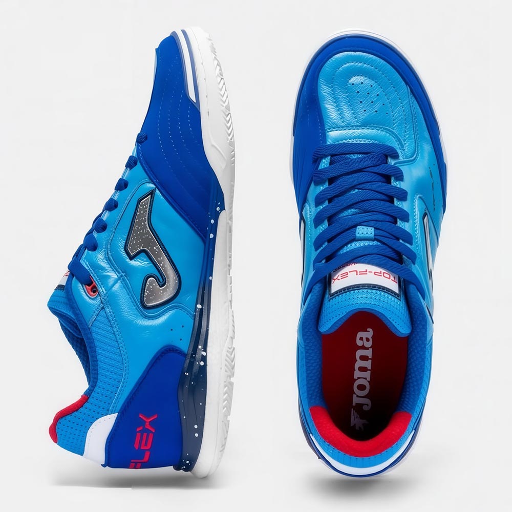 Zapatillas Futbol Top Flex Rebound 2605 TF Celeste Azul Royal