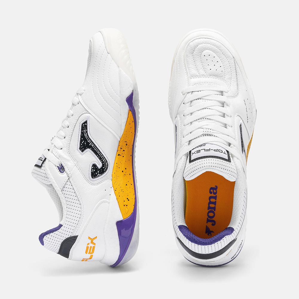 シューズ joma / TOP FLEX PLUS 2602 IN (26cm) Zapatillas Futbol Sala Top Flex Plus 2602 IN Blanco