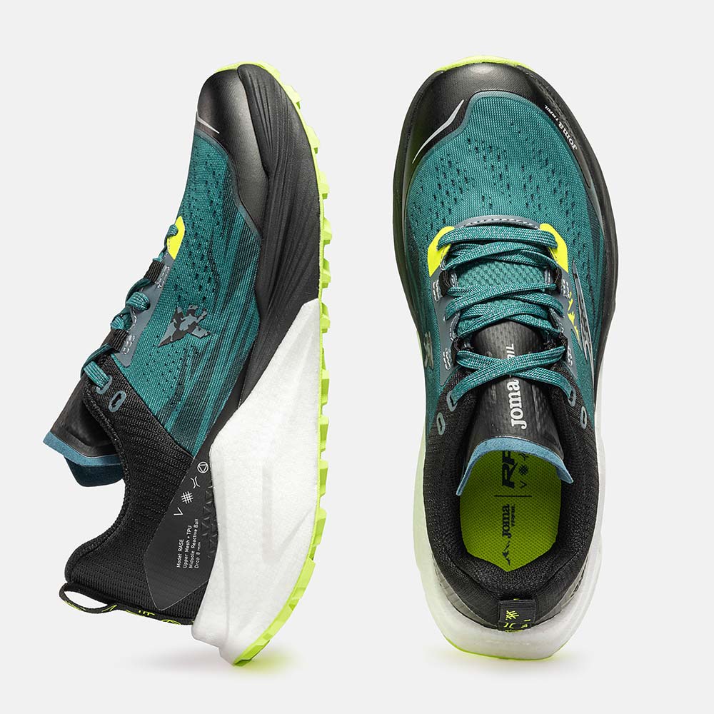 PE★RO  Zapatillas Trail Running Rase 2617 Verde Petróleo
